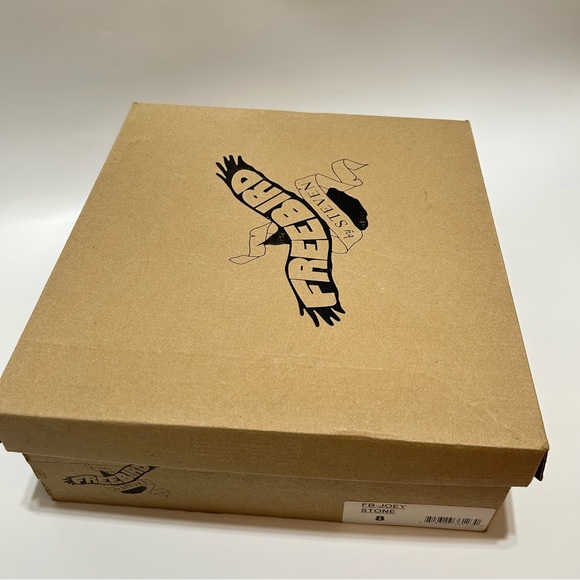 FREEBIRD BY STEVEN JOEY Stone Color Boots NIB SZ 8 - Picture 14 of 14